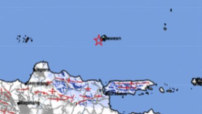 Pagi Tadi Tuban Diguncang Gempa Magnitudo 4,8, Getaran Terasa Hingga Pati dan Rembang