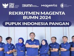 Lowongan Kerja Magang BUMN PT Pupuk Indonesia Pangan 2024