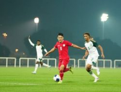 Dalam Laga Uji Coba Tim Nasional U-23, Indonesia Kalah dari Arab Saudi