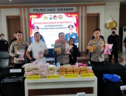 Satres Narkoba Polrestabes Surabaya Menggagalkan Peredaran 40 Kilogram Sabu