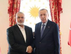 Hari Ini Presiden Turki Recep Tayyip Erdogan Bertemu Pemimpin Hamas Ismail Haniyeh