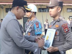 Melanggar Kode Etik, Seorang Anggota Kepolisian Lampung Selatan di Pecat Tidak Hormat