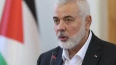 Tiga putra dan Empat cucu Pemimpin Hamas Ismail Haniyeh Tewas Dalam Serangan Udara Israel