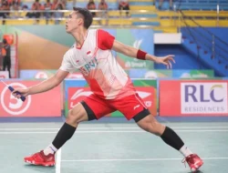 Pada Ajang Thomas Cup 2024, Jonatan Christie Membuat Indonesia Unggul 2-1 Atas Thailand