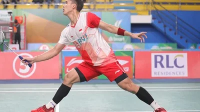 Pada Ajang Thomas Cup 2024, Jonatan Christie Membuat Indonesia Unggul 2-1 Atas Thailand