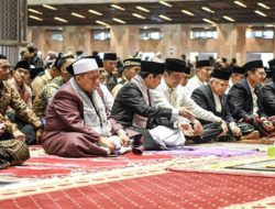 Momen Terakhir Jokowi-Ma’ruf Amin Salat Idulfitri di Istiqlal Sebagai Presiden dan Wapres