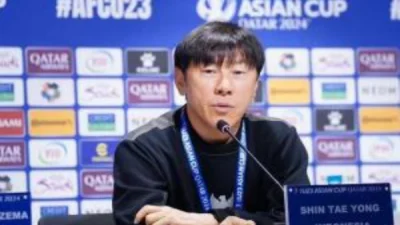 Shin Tae-yong Yakin Garuda Muda Mampu Hadapi Uzbekistan di Semifinal Piala Asia 2023 U-23