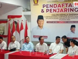 Setelah Menjadi kader Partai Gerindra, Bobby Nasution Langsung Mendaftar bacalon Gubernur Sumut