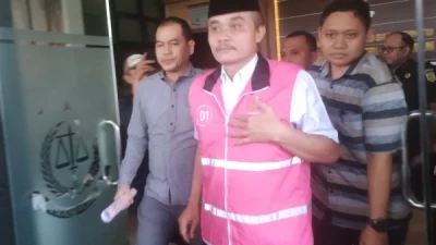 Kades Ngariboyo Tersangka Kasus Korupsi ADD di Jebloskan ke Rutan Ngawi