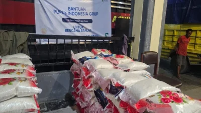 Pemerintah Pusat Kirim 40 Ton Beras Untuk Korban Banjir dan Tanah Longsor di 6 Kabupaten di Sulsel