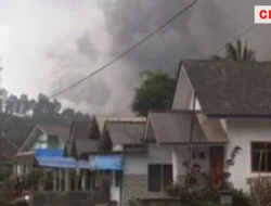 Gunung Ibu Meletus, BNPB dan Petugas Gabungan Evakuasi 400 Jiwa Penduduk