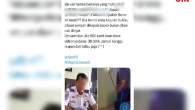 Viral di Medsos, Pejabat Kemenhub Wilayah Merauke Diduga Menistakan Agama