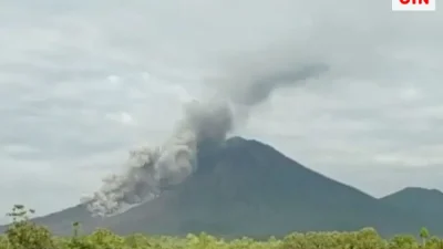 Gunung Semeru di Lumajang Kembali Erupsi Berstatus Siaga Level 3