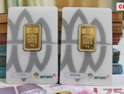 Harga Emas Antam Naik, Hari ini Dibanderol Rp1.337.000 Per Gram