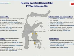 Empat IUPK Proyek Jumbo PT Vale Indonesia Diperpanjang Hingga 2035