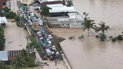 Banjir di Wajo Sulsel Merusak 215 Rumah, Sekolah dan 30 Hektar Sawah