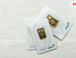 Harga Emas Batangan Antam Naik Tipis, Hari ini Dibanderol Rp1.329.000 Per Gram