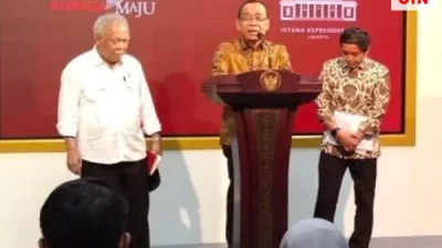 Mensesneg Pratikno Mengumumkan Pengunduran Diri Kepala dan Wakil Otorita IKN