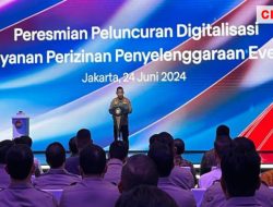 Kapolri Luncurkan Aplikasi Digital Untuk Permudah Proses Pengurusan Perizinan Kegiatan