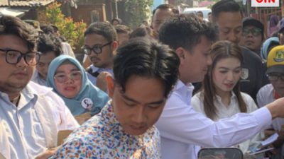 Hari ini Wapres Terpilih Gibran Rakabuming Raka Blusukan di Kota Tangerang