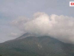 Gunung Lewotobi di NTT Kembali Erupsi Dengan Tinggi Kolom Abu 500 Meter