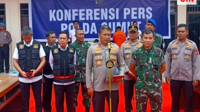 Polda Sumut Menangkap Dua Orang Diduga Pembakar Rumah Wartawan Rico Sempurna Pasaribu