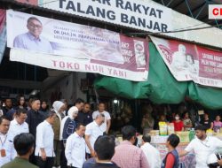 Tinjau Pasar Tradisional Talang Banjar, Mendag Zulhas Memastikan Harga Bahan Pokok di Kota Jambi Stabil 