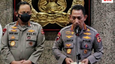 Kapolri Jenderal Listyo Sigit Prabowo Merotasi dan Mutasi 157 Pati dan Pamen Polri