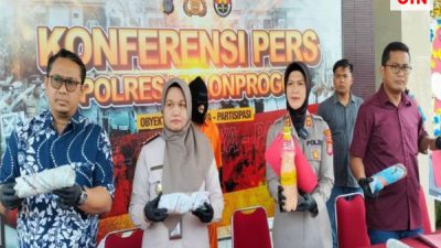 Polres Kulon Progo Mengungkap Kasus Dugaan Penyelundupan 80 Ribu Benih Bening Lobster