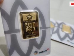 Harga Emas Batangan Antam Turun, Hari ini Dibanderol Rp1.389.000 Per Gram