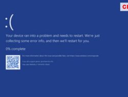 Microsoft Down Sebagian Dunia Sempat Lumpuh