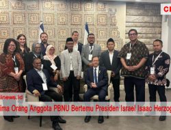 PBNU Akan Panggil Lima Orang Nahdliyin yang Viral di Medsos Bertemu Dengan Presiden Israel