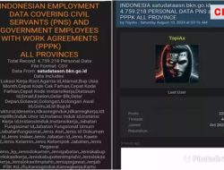 Data Pribadi ASN di Badan Kepegawaian Negara Bocor, Dijual di Forum Hacker