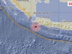 Gempa Bumi Magnitudo 5,2 Mengguncang Sukabumi