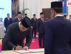 Presiden Jokowi Melantik Angga Raka Prabowo Sebagai Wamenkominfo