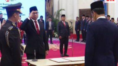 Presiden Jokowi Resmi Melantik Taruna Ikrar Sebagai Kepala BPOM