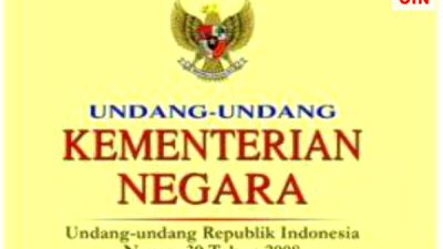 Kepentingan Pragmatis Dibalik Revisi UU Kementerian Negara