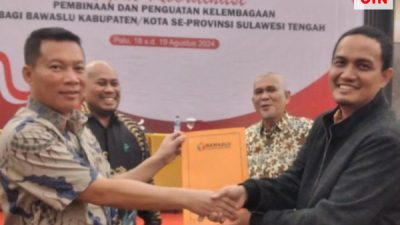 Bawaslu Sulteng Akan Menindak Kades Yang Terbukti Tidak Netral di Pilkada 2024