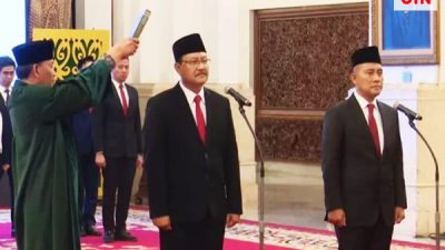 Presiden Jokowi Lantik Sejumlah Pejabat Untuk Mengisi Posisi yang Kosong