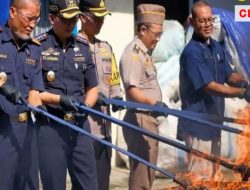 Bea Cukai Banjarmasin Musnahkan Dua Juta Batang Rokok Ilegal Senilai Rp3,28 Miliar