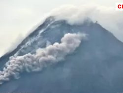 Hari ini Gunung Merapi Muntahan 11 Guguran Lava Dengan Jarak Luncur 1800 Meter