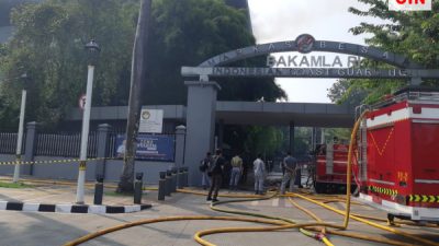 Selidiki Terjadinya Kebakaran di Gedung Bakamla, Polres Metro Jakarta Pusat Periksa 16 Tukang