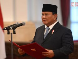 Presiden Prabowo Subianto Melantik Lima Kepala Badan dan Wakil Kepala Badan