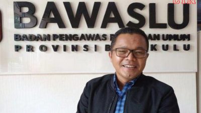 Bawaslu Bengkulu Akan Memproses Laporan Dugaan Politik Uang 2 Kubu Cagub-Cawagub