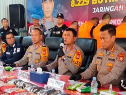 Polrestabes Makassar Ungkap Peredaran Narkoba Jaringan Internasional