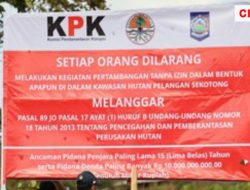 Tidak Bayar Royalti, KPK Menyetop Operasional Tambang Ilegal di Dusun Lendek Bare NTB