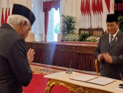 Presiden Prabowo Melantik Basuki Hadimuljono Sebagai Kepala Otorita Ibu Kota Nusantara