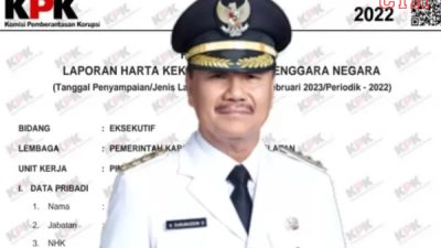 Surunuddin Dangga yang Mensomasi Guru Honorer Ternyata Bupati Terkaya di Sultra