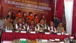 Clendestine Laboratory Pembuat Hasis dan Happy Five di Badung Bali Hasilkan Uang Rp1,5 Triliun