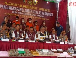 Clendestine Laboratory Pembuat Hasis dan Happy Five di Badung Bali Hasilkan Uang Rp1,5 Triliun